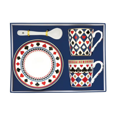 Easy Life Casino Royale 6-Piece Coffee Cup Set 100ml