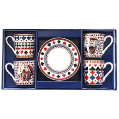 Easy Life Casino Royale 8-Piece Coffee Cup Set 100ml
