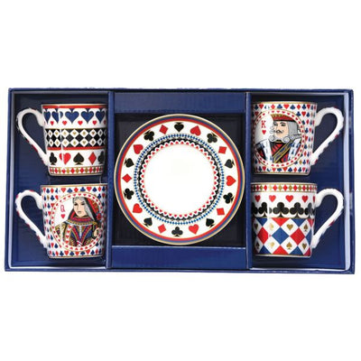 Easy Life Casino Royale 8-Piece Coffee Cup Set 100ml