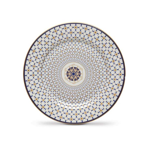 Easy Life Charles Side Plate 19.5cm – Blue & Gold