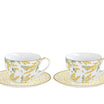 Easy Life Mimosa 4-Piece 110ml Coffee Cup Set – Elegant