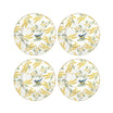 Easy Life Mimosa 4 Dessert Plates 19cm - Multi Colors