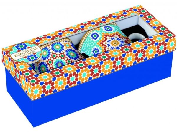 Easy Life Marrakech 2pcs Mug Set 300ml – Multi Colors