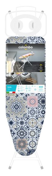 طاولة كوي Colombo Stella - أبيض | كوي الملابس بسهولة