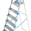 Colombo Atlantica 8-Step Ladder - Silver | Safe & Durable