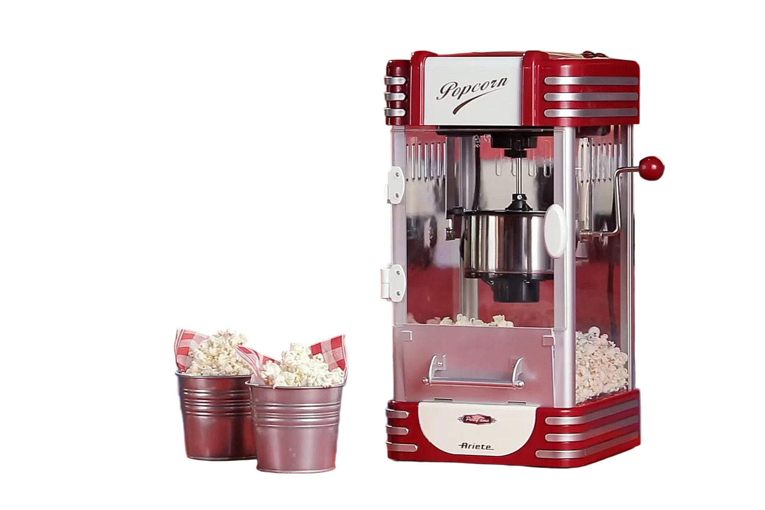 ماكينة بوشار Ariete Party Time – أحمر – تحضير سريع ولذيذ
