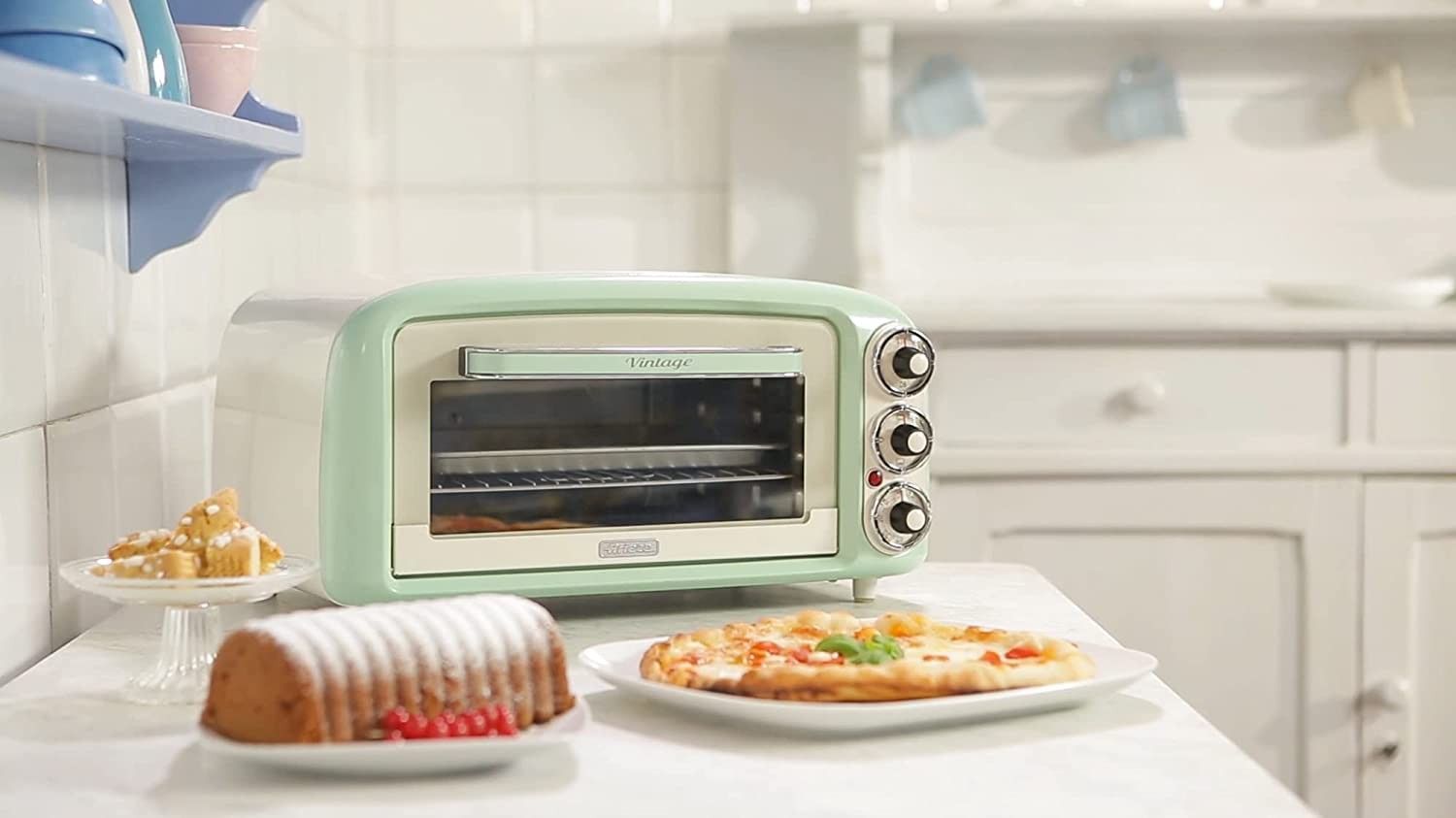 فرن كهربائي Ariete Vintage 979 بسعة 18 لتر – أداء ممتاز