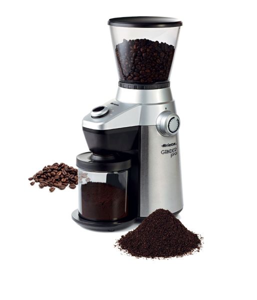 Ariete Grinder Pro Coffee Mill – Silver, Perfect Grind