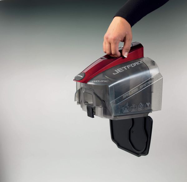 مكنسة كهربائية Ariete Jet Force – 700 واط – أحمر وأسود