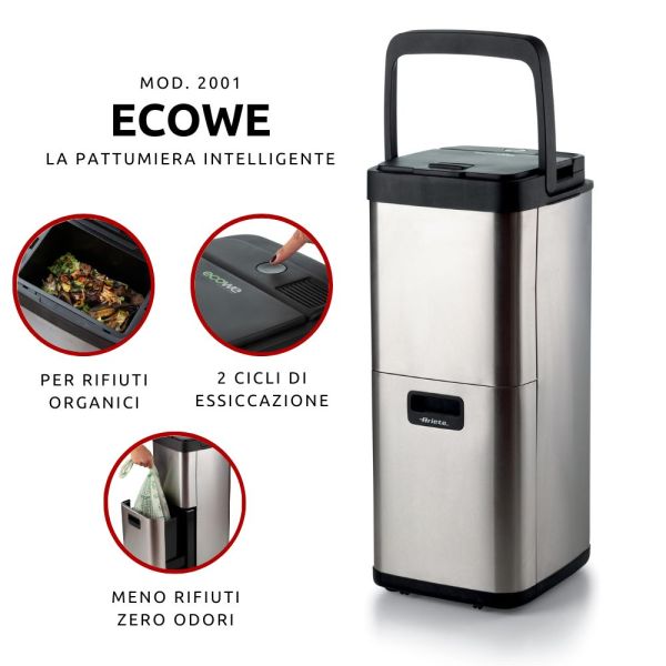 Ariete Organic Waste Basket – Practical & Stylish