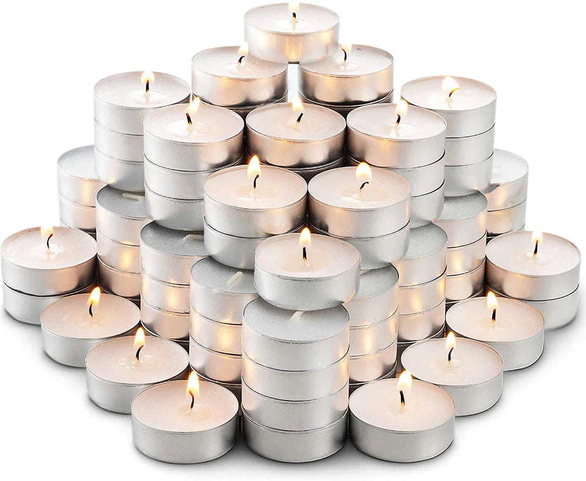 Price's 100-Pack Tealight Candles – Long Burn & Soft Glow