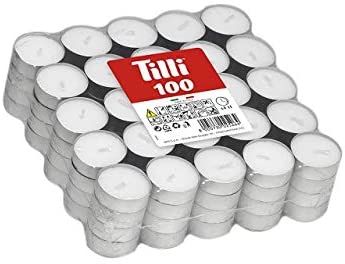 Price's 100-Pack Tealight Candles – Long Burn & Soft Glow