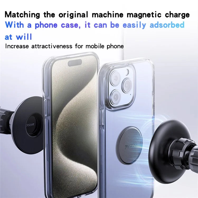 محول شحن لاسلكي مصنوع من الجلد Yesido C207