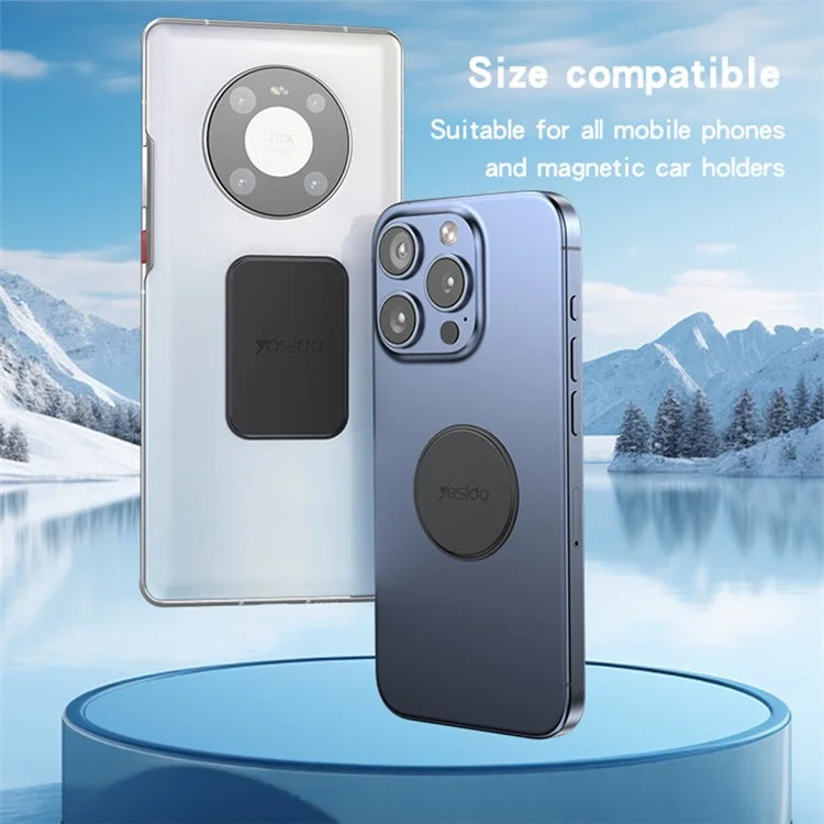 محول شحن لاسلكي مصنوع من الجلد Yesido C207