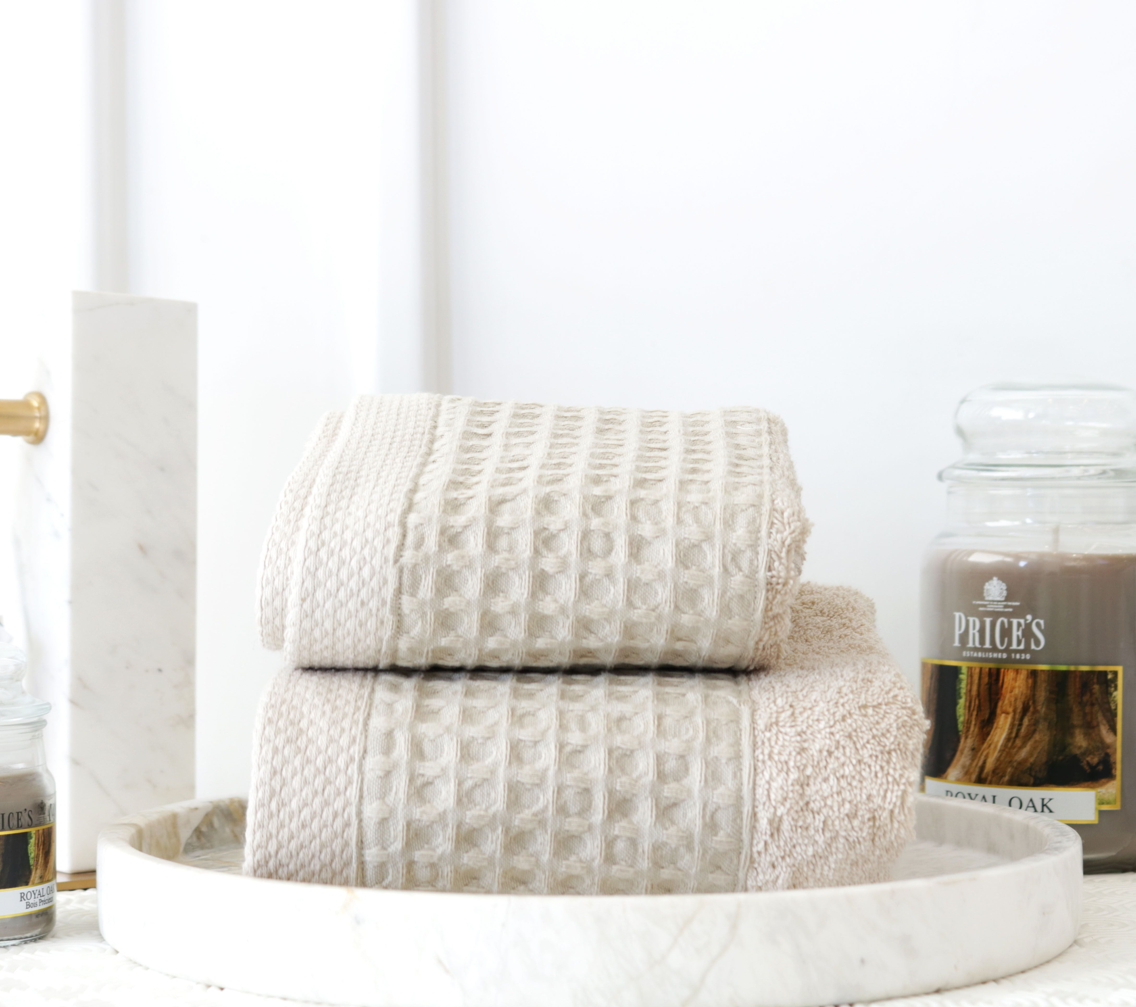 طقم بشاكير 2 قطعة من Dreams Monia - بيج