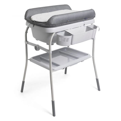 Chicco Cuddle & Bubble Baby Bath Station – Graphite Melange
