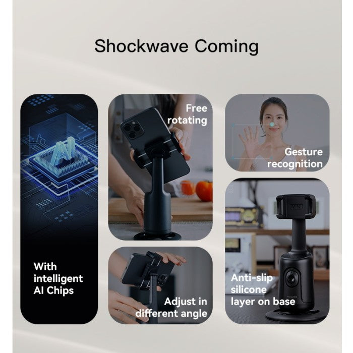 حامل هاتف الذكي لتتبع الوجه مع جيمبال وترايبودYESIDO