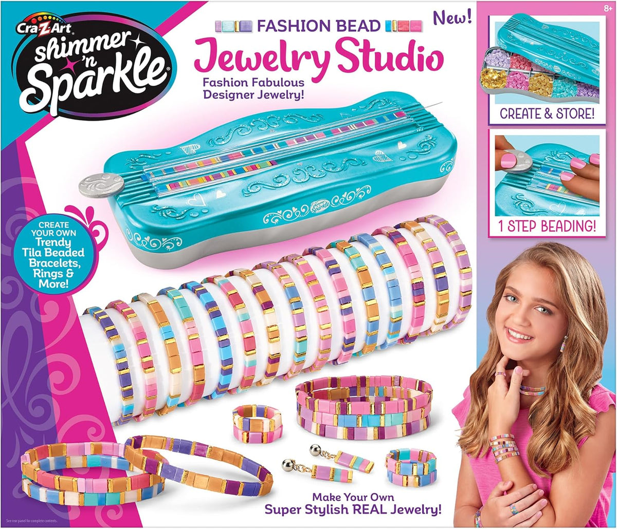Shimmer N Sparkle – استوديو تصميم مجوهرات خرز Tila للأطفال