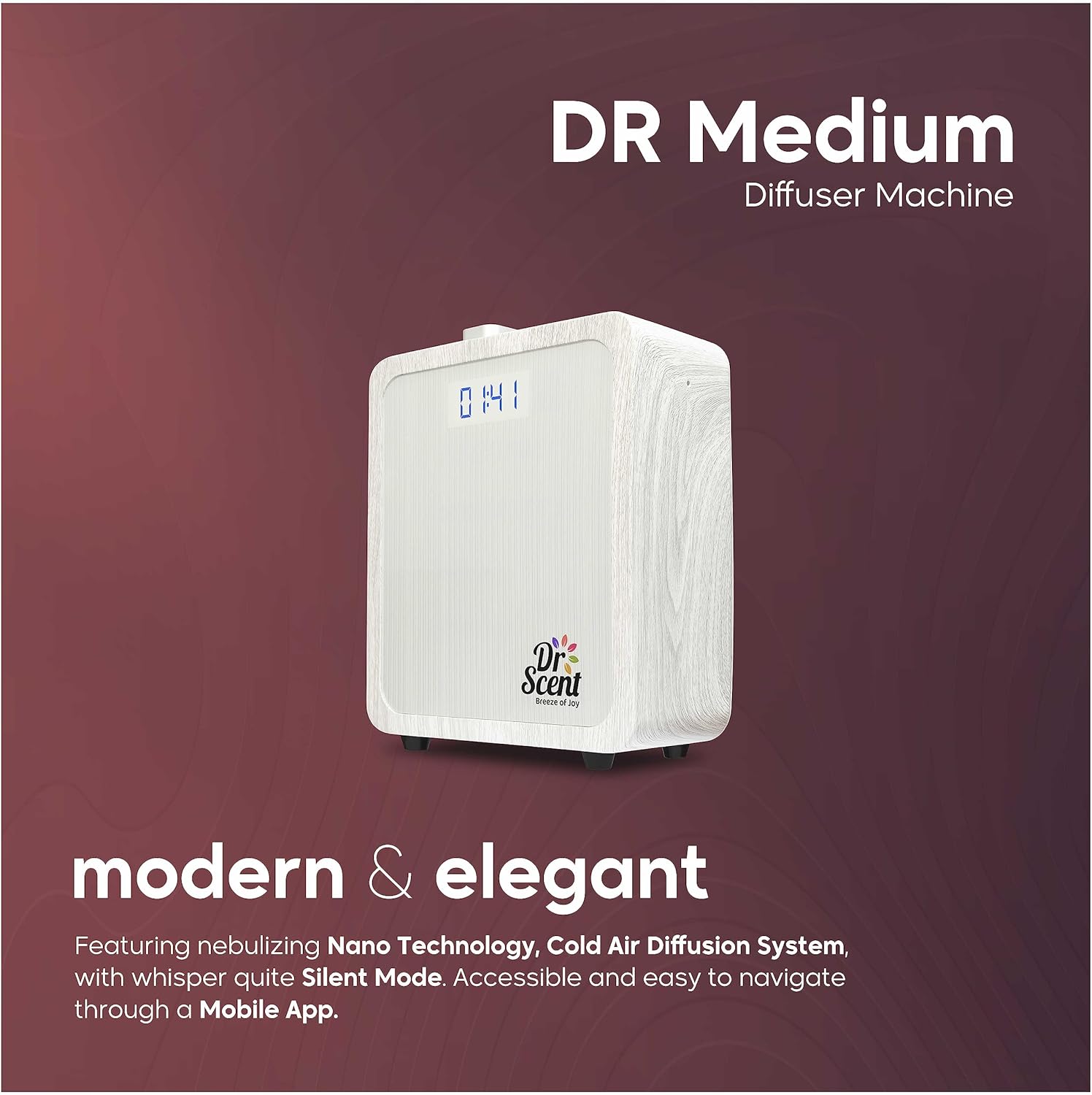 جهاز نشر الزيوت العطرية من دكتور سينت متوسط الحجم