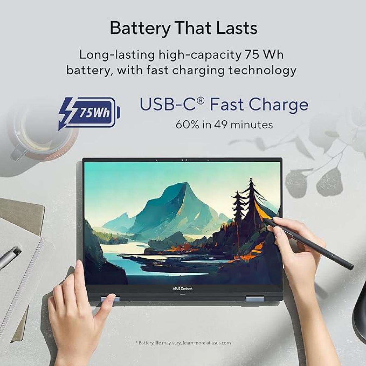 ASUS Zenbook 14 Flip OLED i7 Touch 2.8K 16GB 1TB SSD