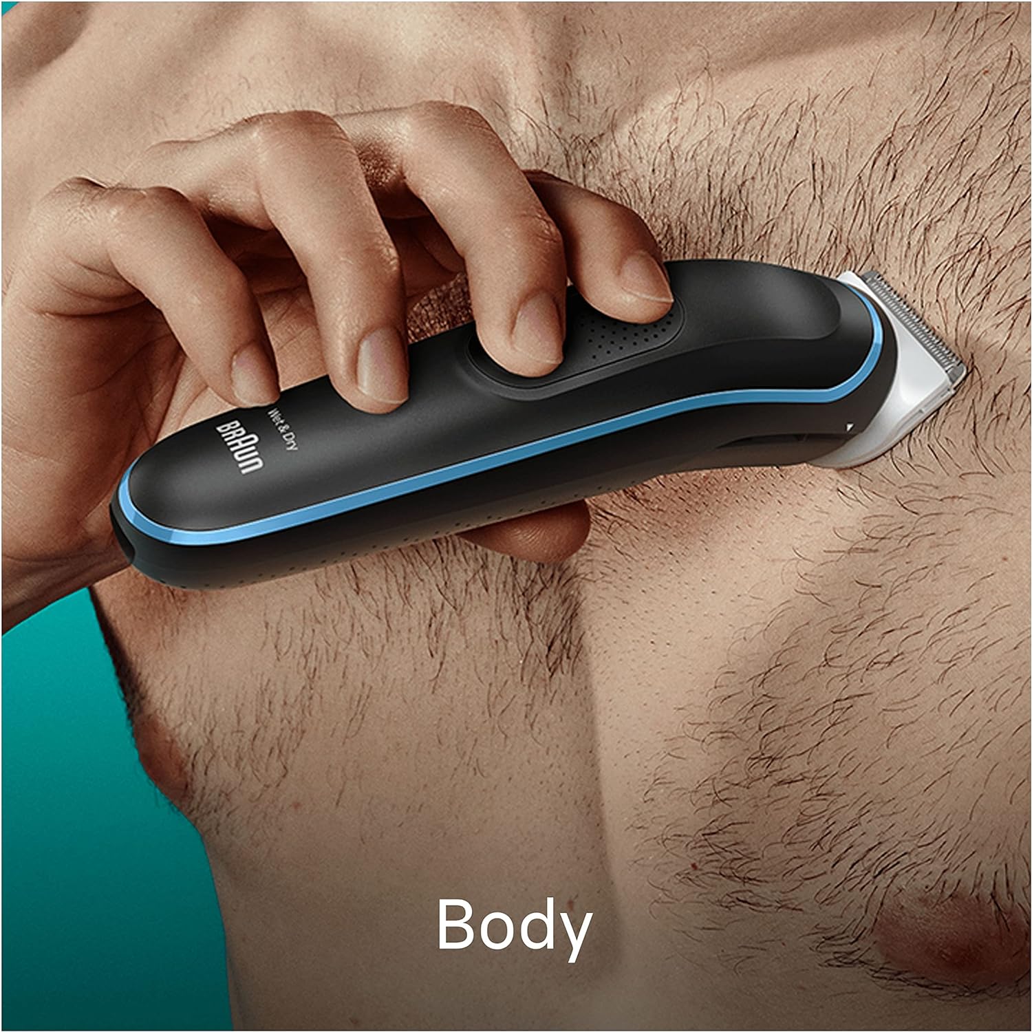 Braun 10-in-1 Men's Grooming Kit ,Beard Trimmer, Nose & Ear Trimmer - Black