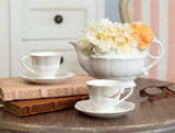 Madame Coco Piquant 4-Piece Coffee Cup Set – Large Capacity Coffee Cups for Sharing