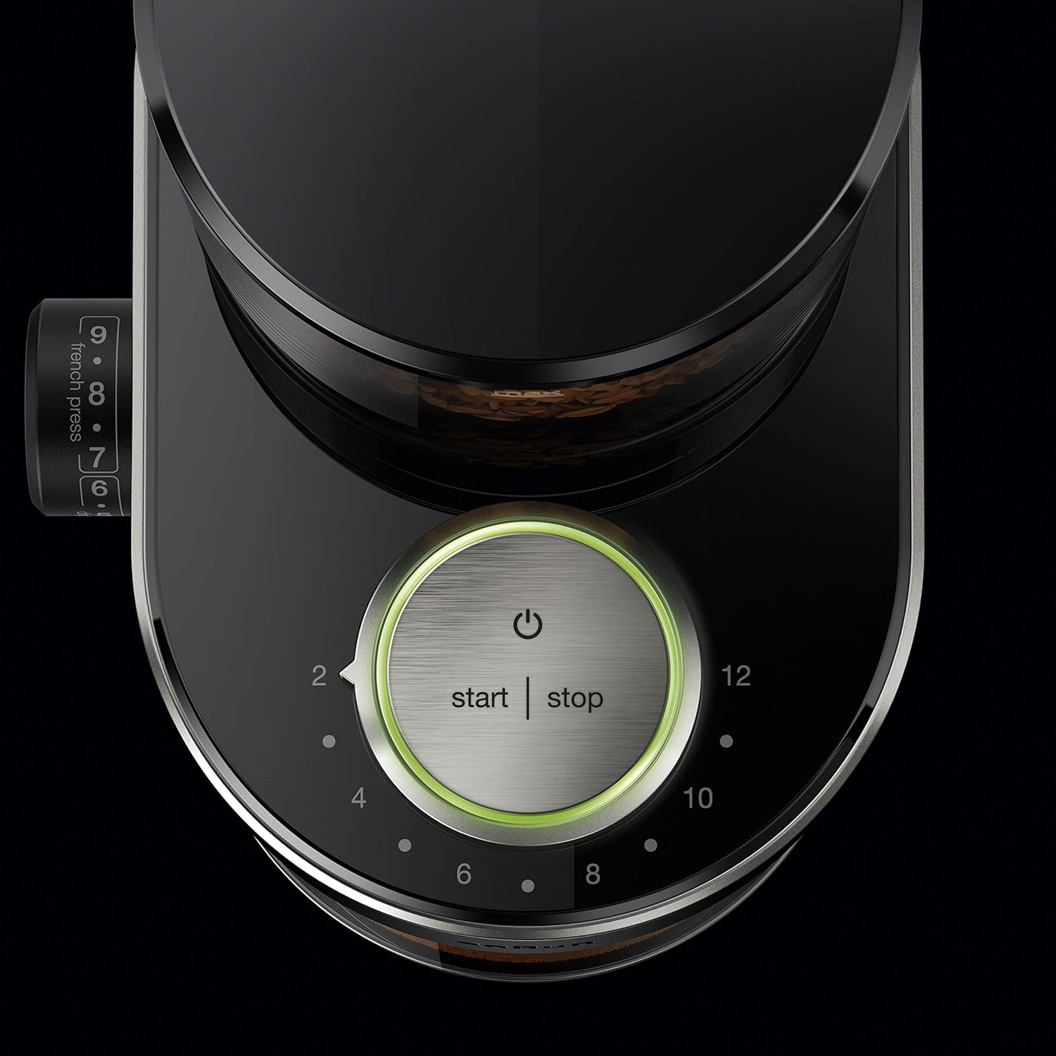Braun Burr Coffee Grinder 110W 220g 15 Grind Settings Cup Selector – Silver (KG7070)