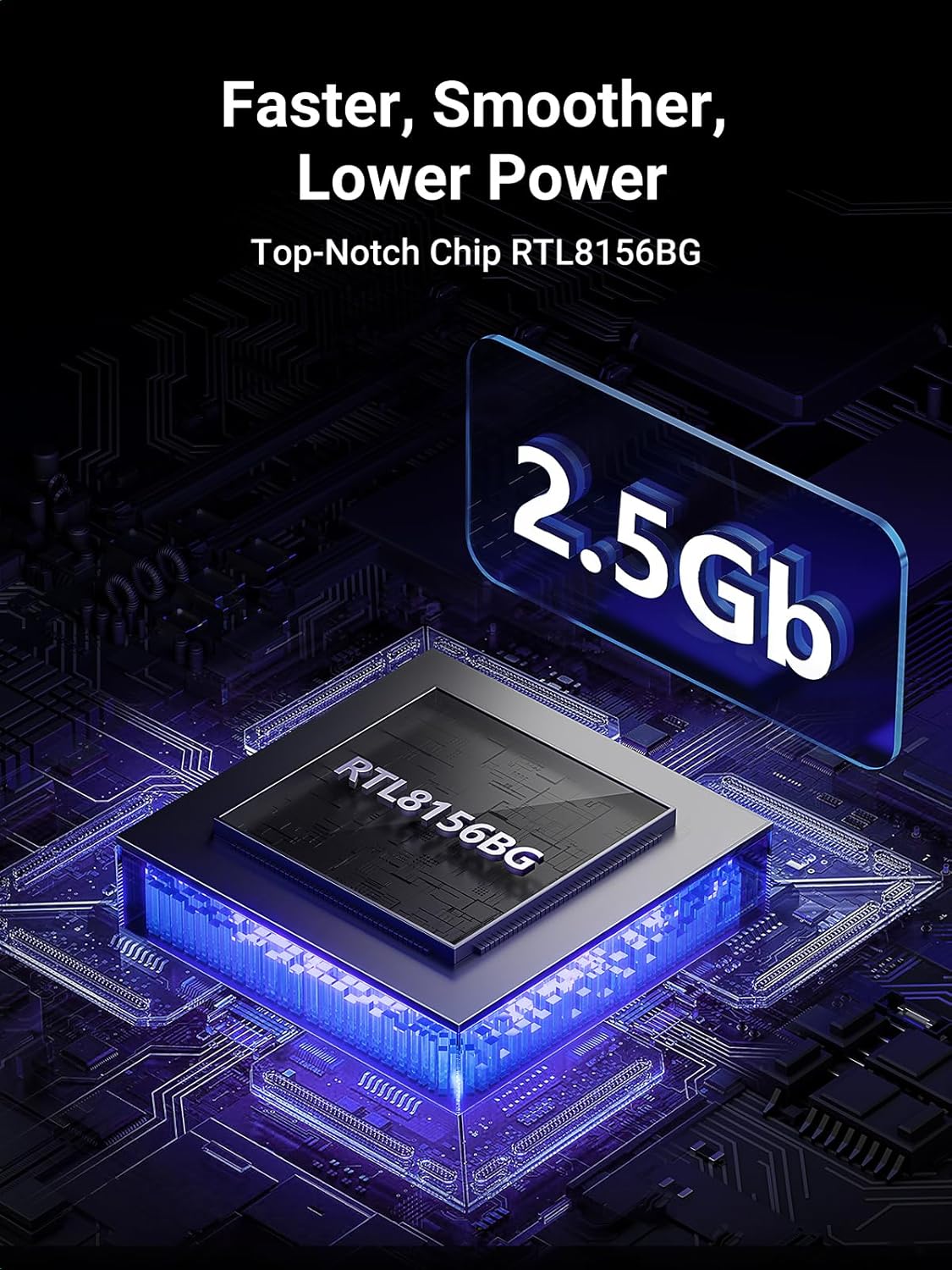 UGREEN 2.5Gbps USB to Ethernet Adapter – USB 3.0 to RJ45.