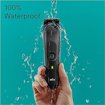 Braun 10-in-1 Men's Grooming Kit ,Beard Trimmer, Nose & Ear Trimmer - Black