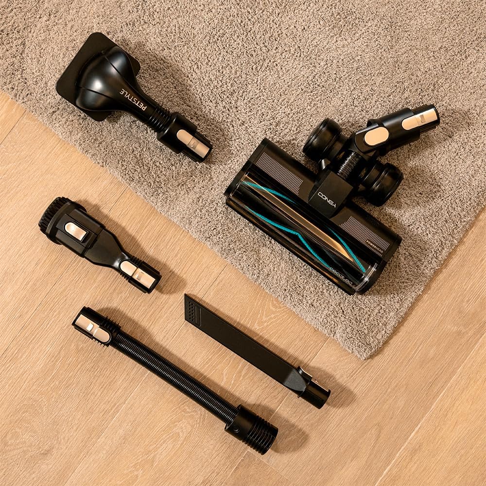 Cecotec Conga Rockstar 5500 Wireless 220AW Self-Empty — Cordless + Auto-Empty Base
