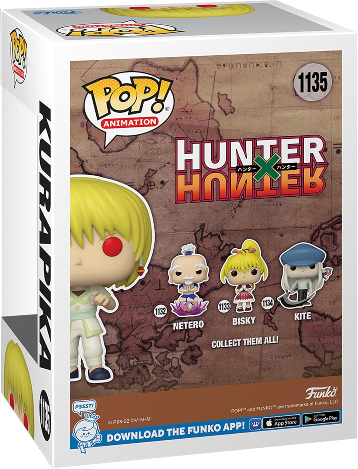 Funko Pop! Kurapika Scarlet Eyes Exclusive Figure