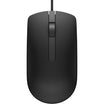 ماوس Dell MS116 بصري سلكي بمنفذ USB بدقة 1000 نقطة في البوصة - أسود