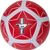 Mustang Red Football with Grid - Kids Sports Toy for Ages 18M-3Y