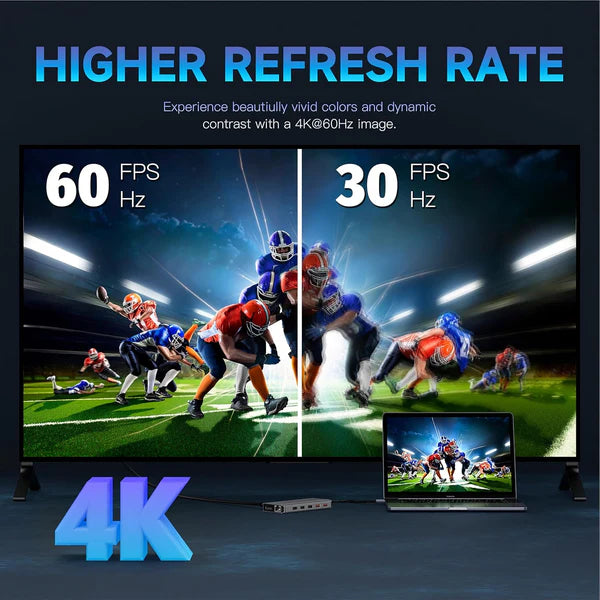 Powerology 12 in 1 USB-C Hub – Ultimate Performance & Connectivity