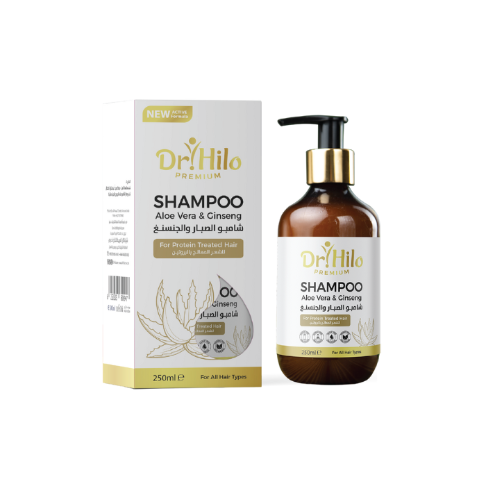 Dr. Hilo Aloe & Ginseng Shampoo | For Protein Treated Hair