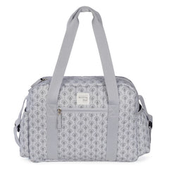 Pasito a Pasito Indian Ash Diaper Bag – Light Gray