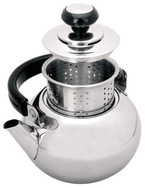 Ibili Prisma 0.9L Steel Teapot/Coffee Pot – Elegant