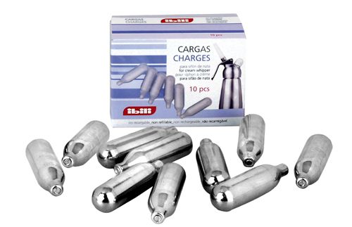 طقم 10 خراطيش خفاقة كريمة من Ibili – للاستخدام السهل والسريع