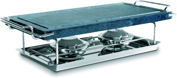 شواية حجر 27×18 سم من Ibili – مثالية للخبز والشوي