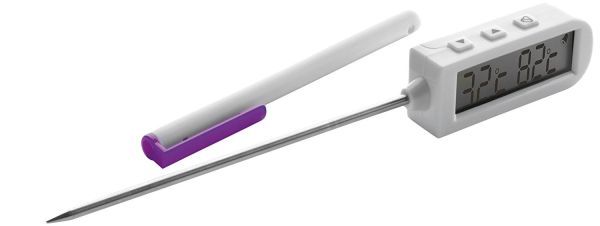 ميزان حرارة ديجيتال للطعام 20 سم من Ibili لطبخ آمن