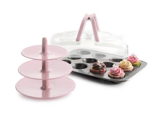 قالب مافين مع غطاء وستاند من Ibili – خبز المافين بسهولة