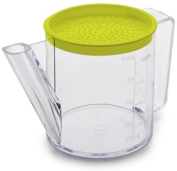 إبريق قياس وفصل الدهون والزيوت 1 لتر من Ibili عالي الجودة