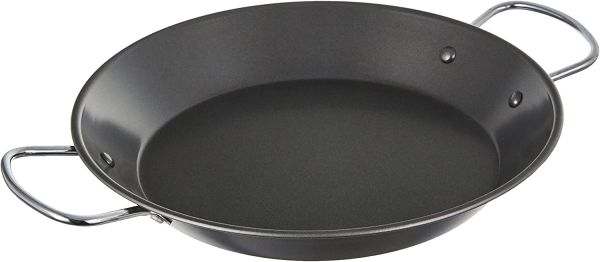 Ibili Gandia Paella Pan 46cm – Black for Big Gatherings