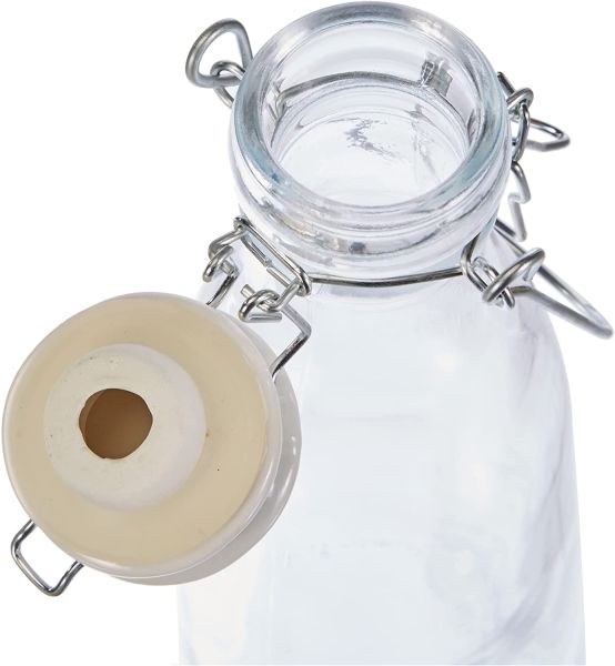 Ibili Glass Milk Bottle 1L – Classic & Durable Design
