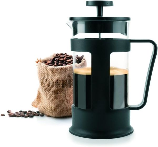 Ibili Embolo 350 ml Coffee & Tea Maker – Black