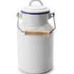 Ibili Blanca Milk Bucket 2L – White & Blue