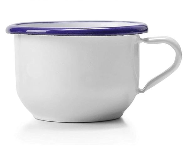 Ibili Blanca Cup 8cm – White & Blue