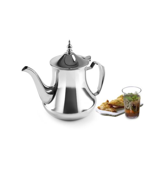 Ibili Mahdia 1L Stainless Steel Teapot – Elegant & Practical