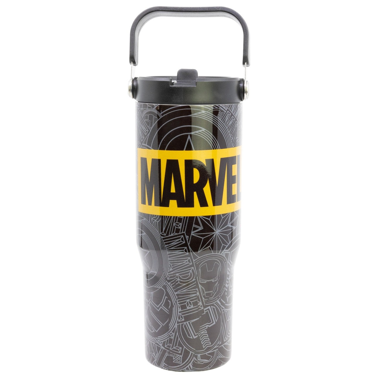 STOR Tumbler with Handle 860ml Marvel Golden Treasure
