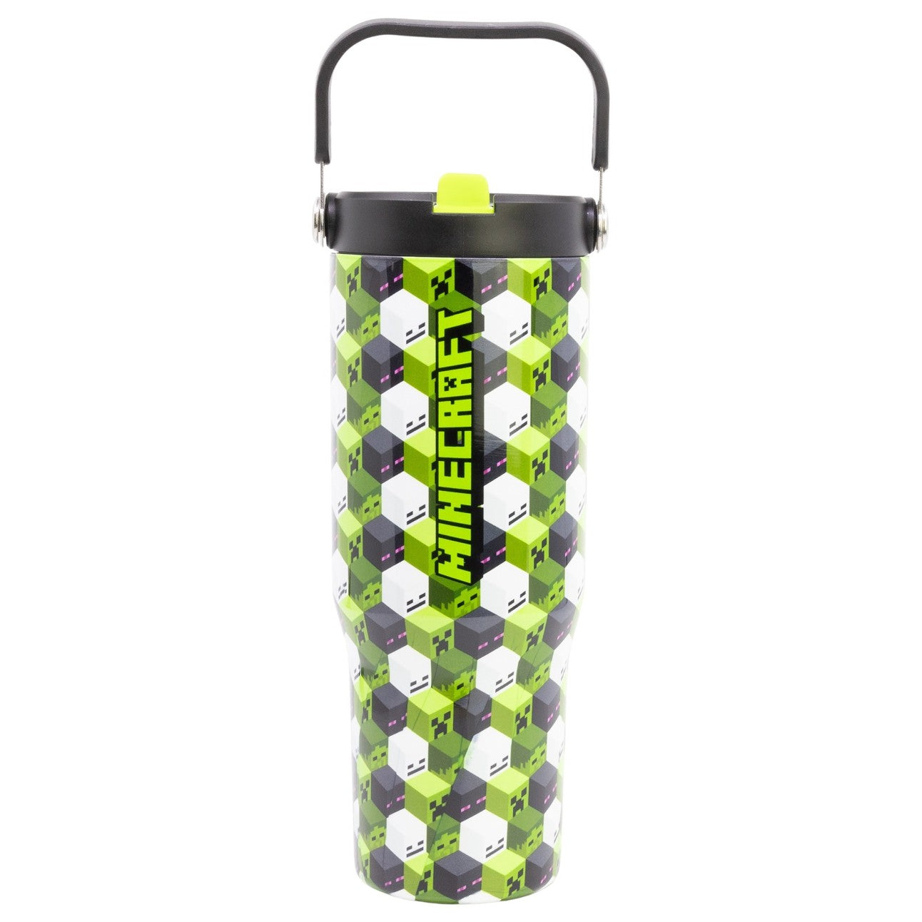 STOR Tumbler with Handle 860ml Minecraft Iconic Mono